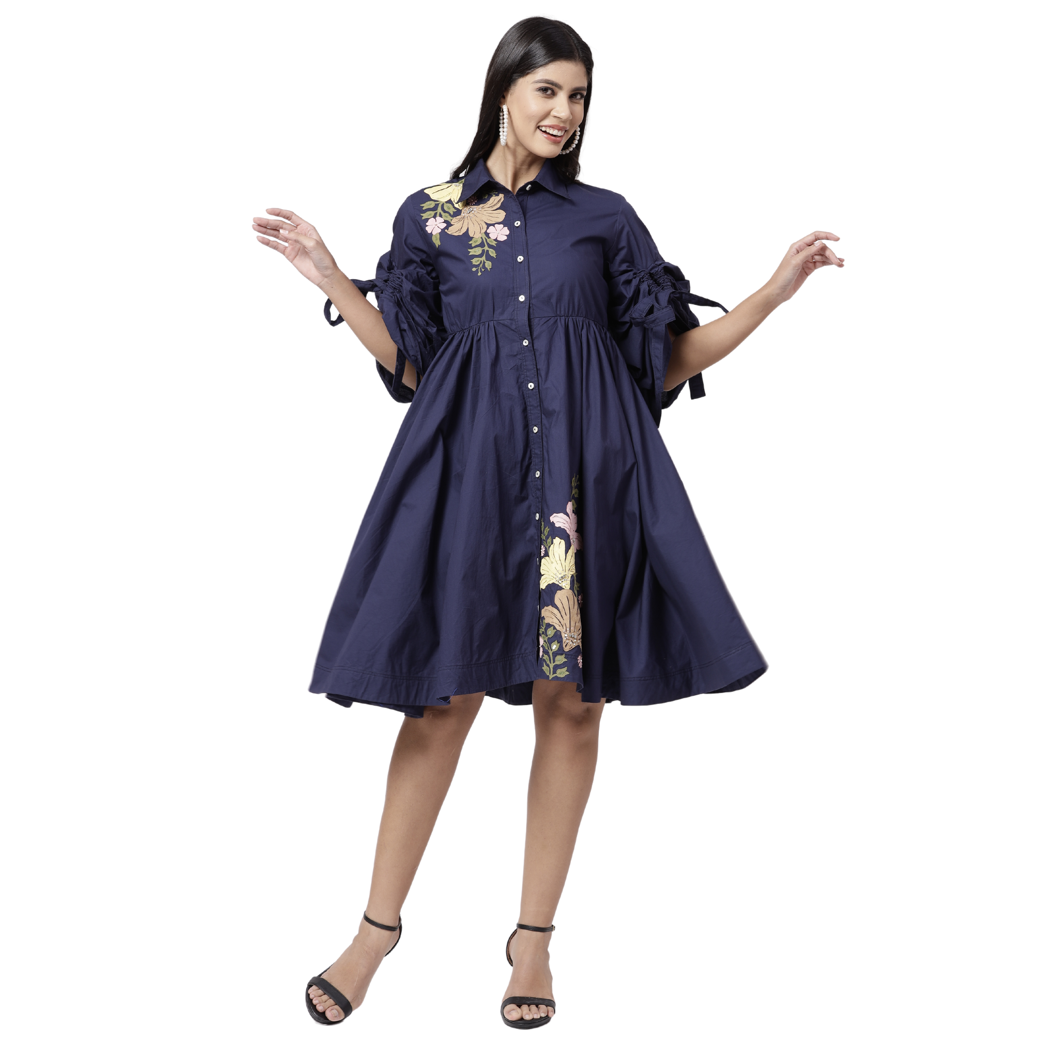 'LILY' Embellished Dress