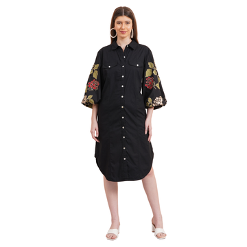 'LAUREN' Embellished Dress