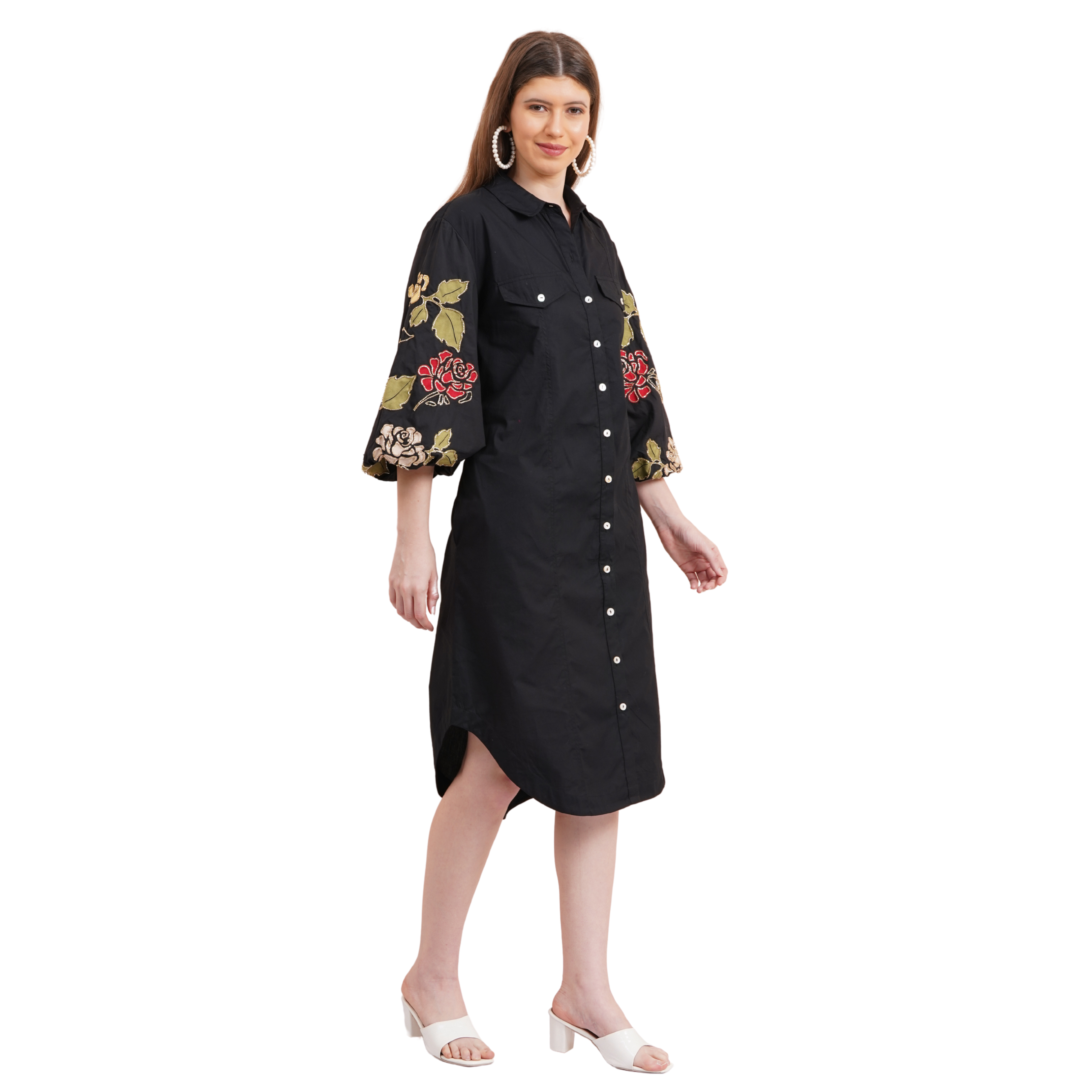 'LAUREN' Embellished Dress