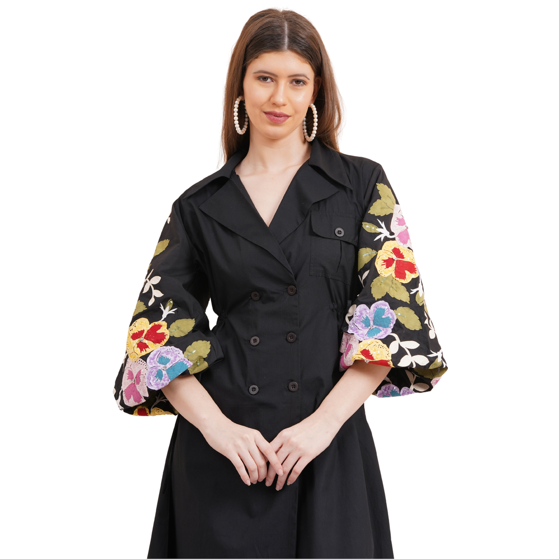 'VIVENNE' Embellished Dress