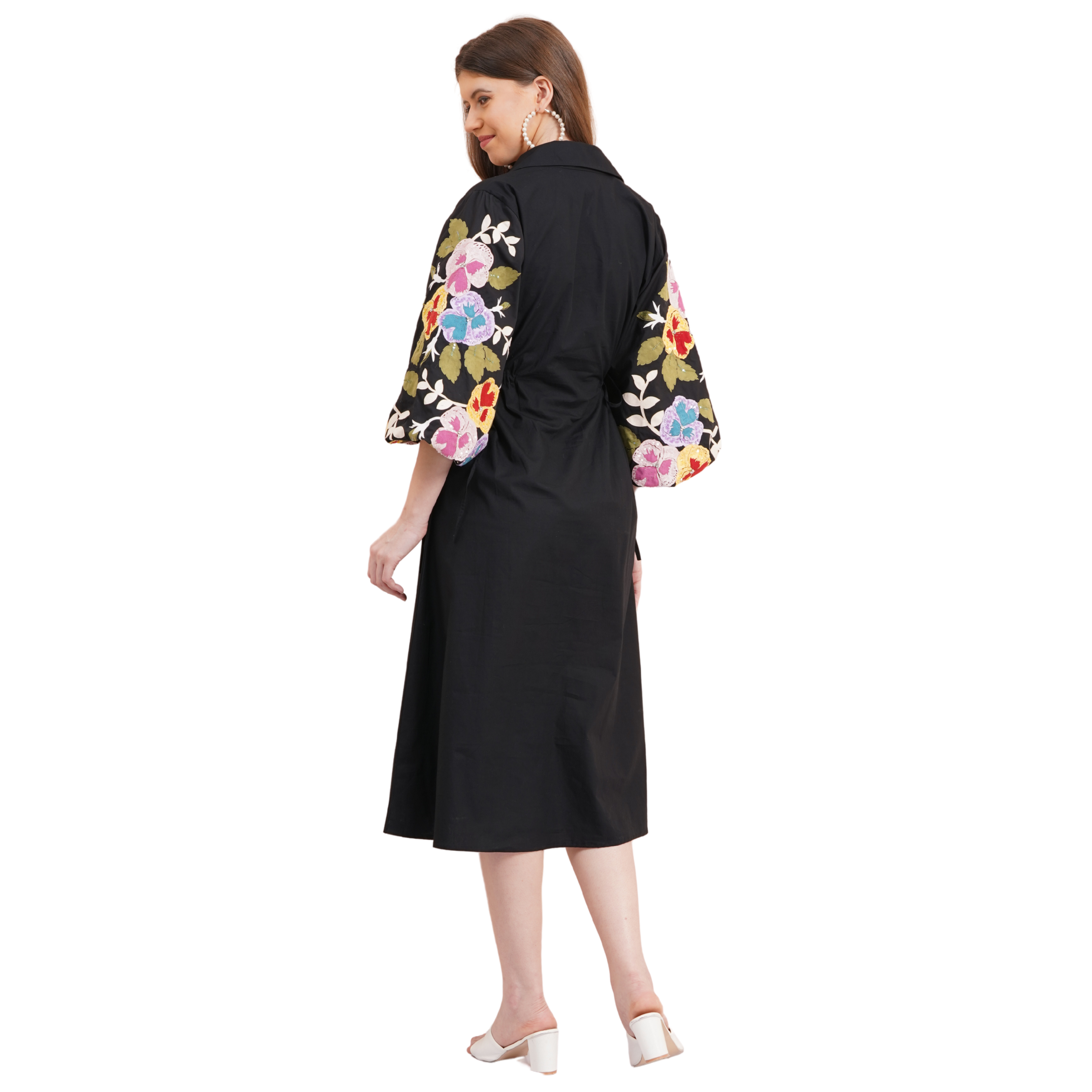 'VIVENNE' Embellished Dress