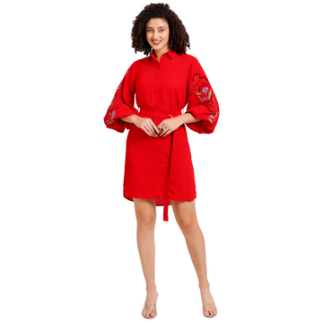 'MINA' Embellished Dress