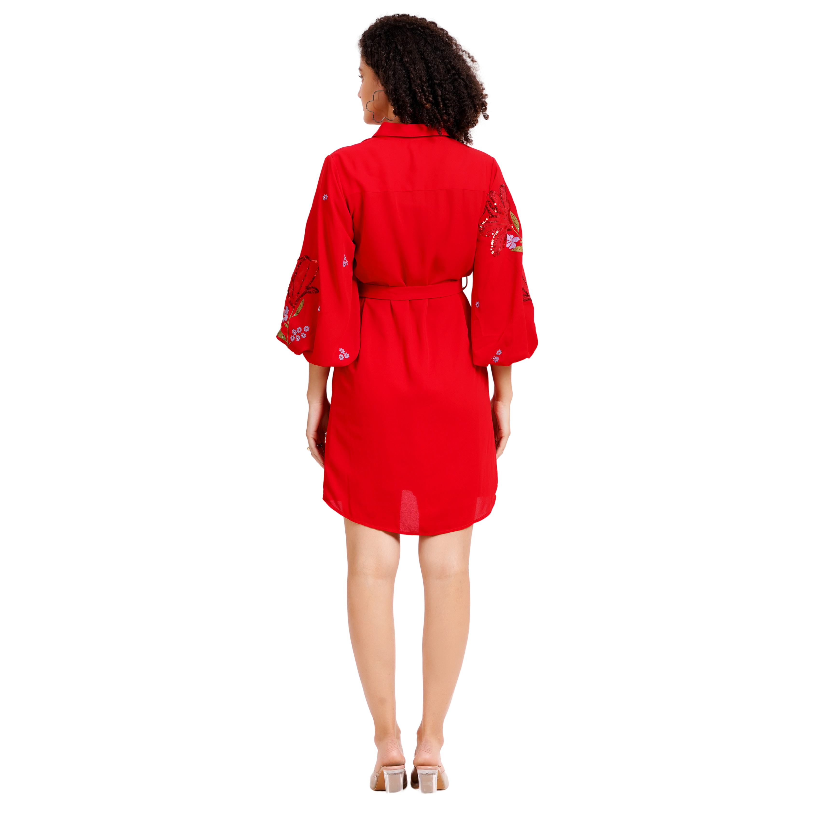 'MINA' Embellished Dress